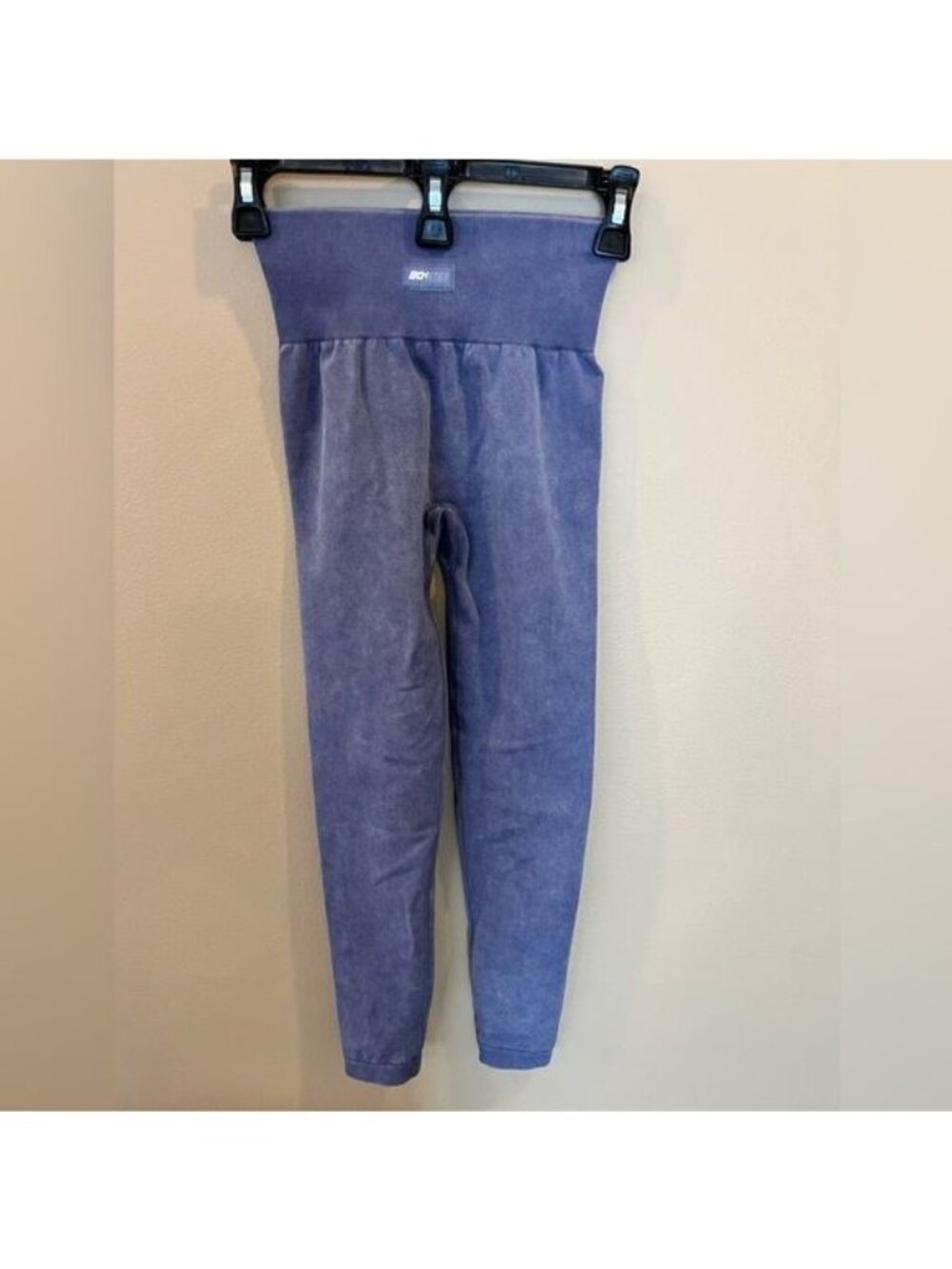 Bo+tee leggings washed blue bootie shaping style workout leggings pants Size XS - Picture 2 of 8